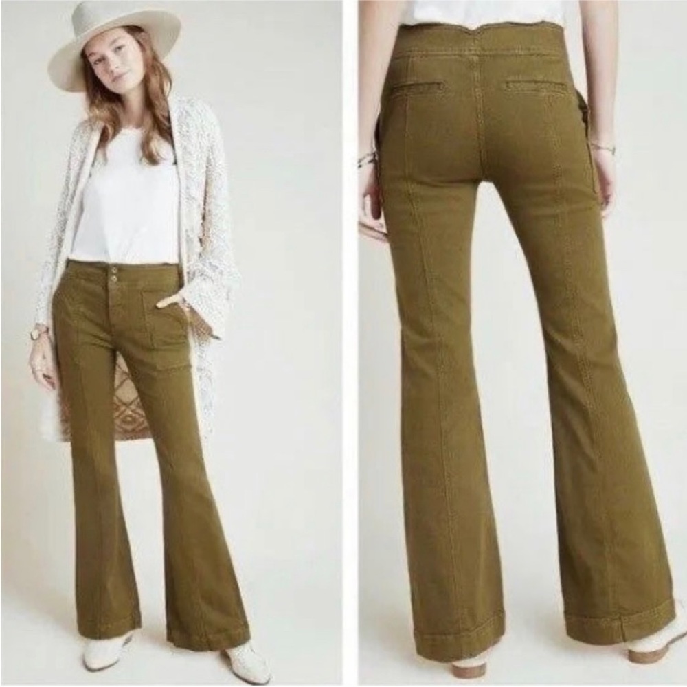 Pilcro and the Letterpress High-Rise Trouser Bootcut Size 16W - Picture 1 of 5